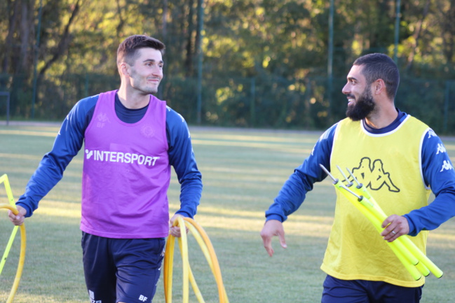 La bonne ambiance était de mise cette semaine à l'entraînement de la N3