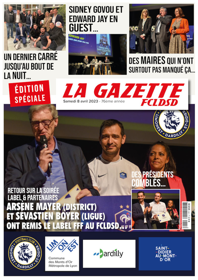 GAZETTE du FCLDSD - Edition spéciale...