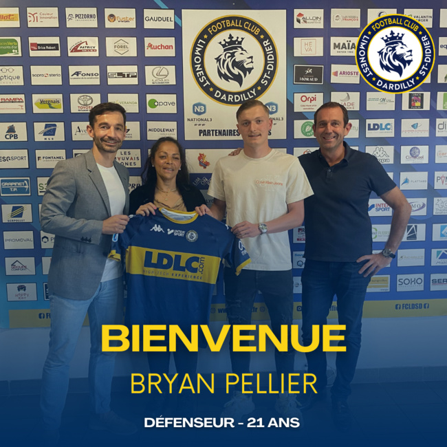 Bryan Pellier rejoint le FCLDSD !