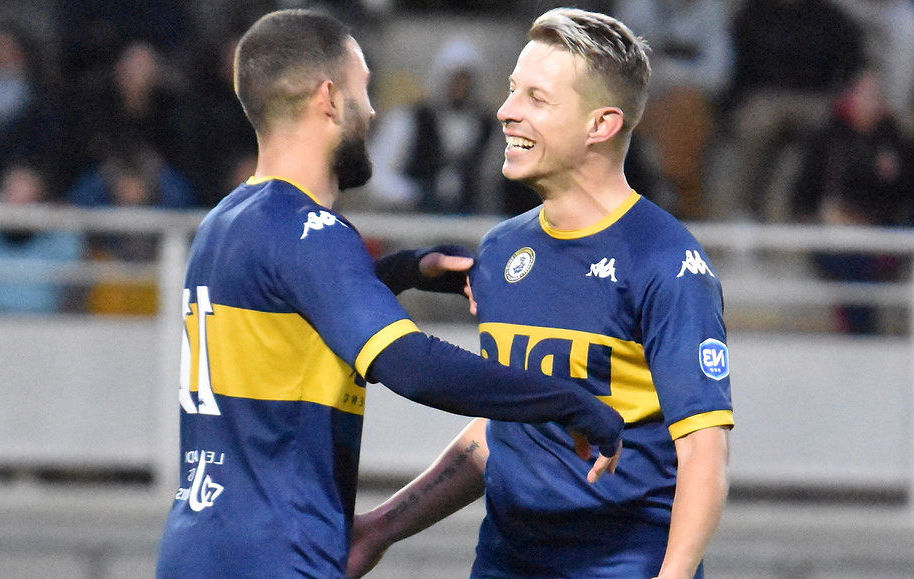 Comme la semaine dernière en coupe de France, Yann Benedick a été décisif avec un penalty obtenu et un but inscrit...