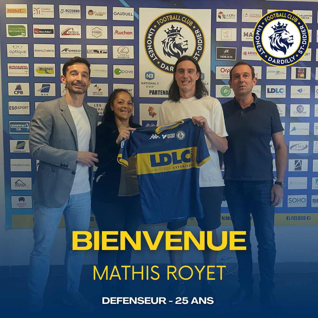 Mathis Royet rejoint le FCLDSD !