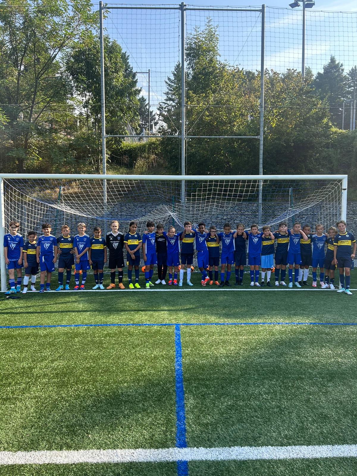 Les U12 recevaient le FCVB samedi matin.