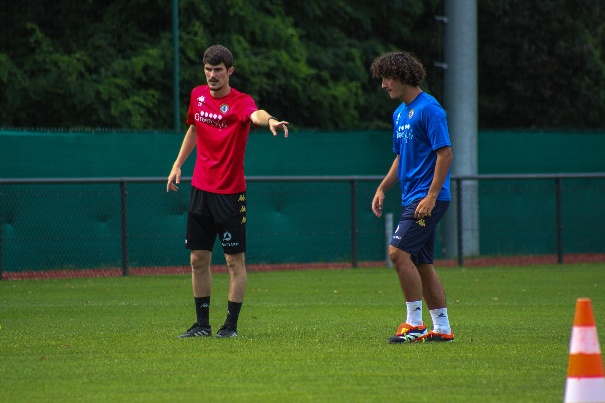 Tristan Dupont éducateur U17 et préparateur physique de la N3